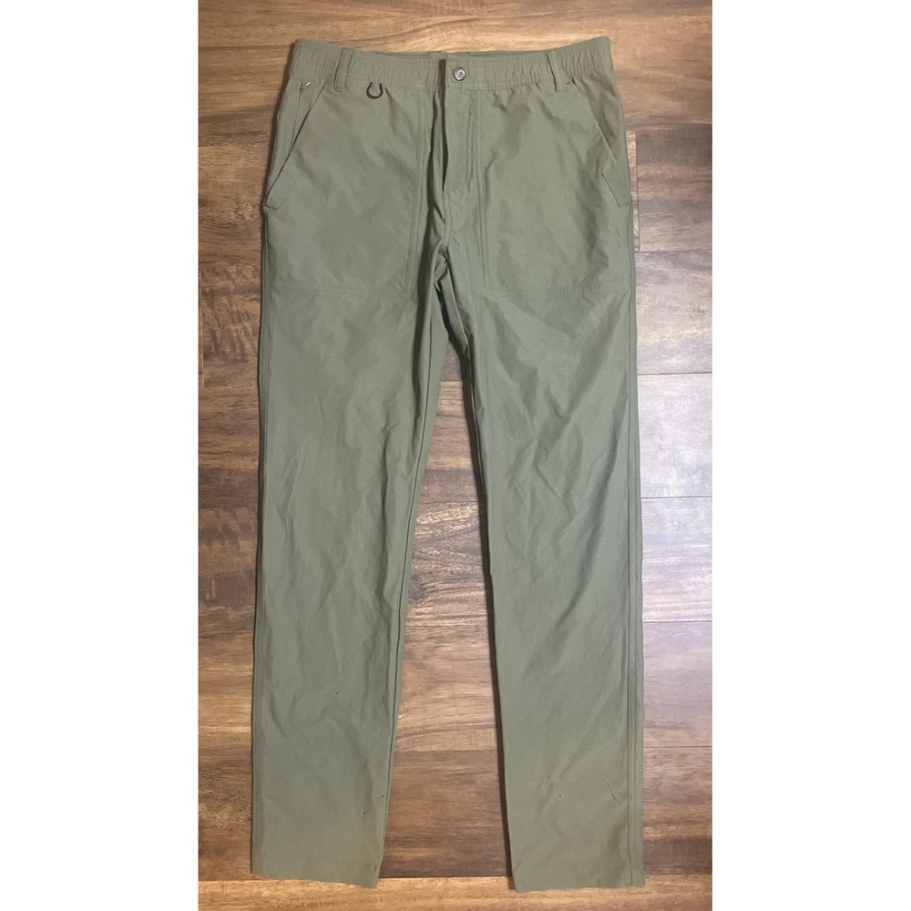 Glyder Terrain Trek Pants Limitless Movement Mens Small 30x31 Olive Green